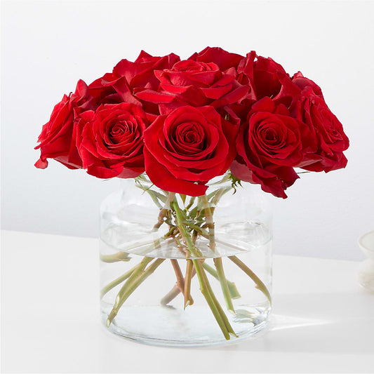 Cupid's Embrace Red Rose Bouquet
